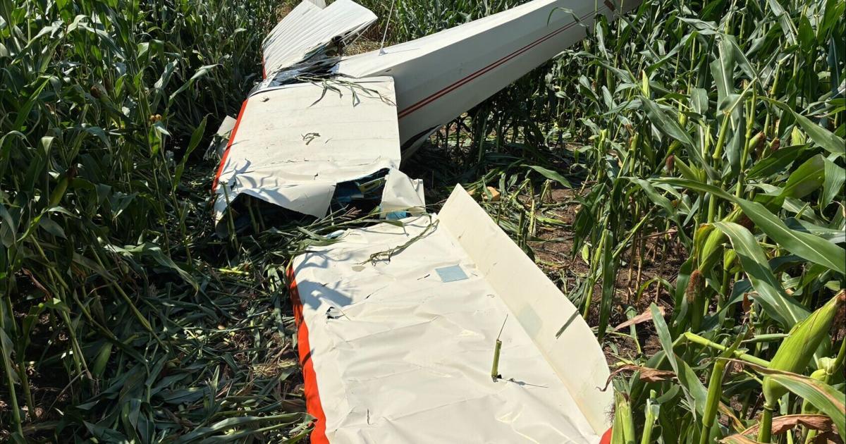 Coverage image for: Pilot and passenger hospitalized after plane crash north of Menomonie