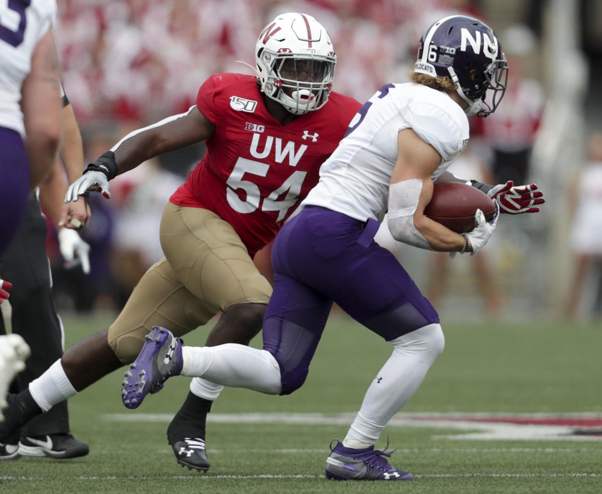 NFL draft: New Orleans Saints trade up, draft ex-Badger Zack Baun in third  round