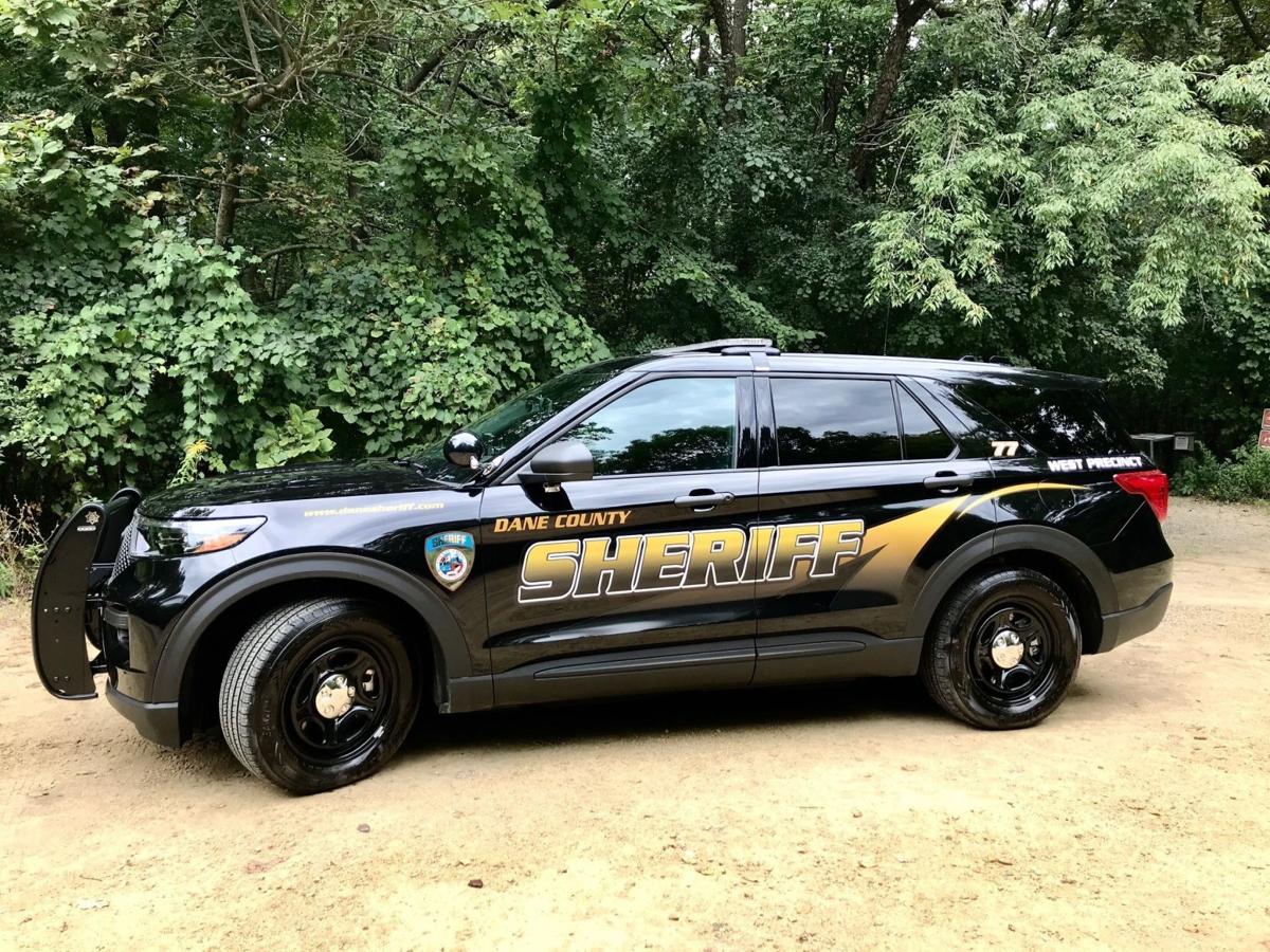 Dane County Sheriff's Office squad car in front of trees, generic file photo (copy)