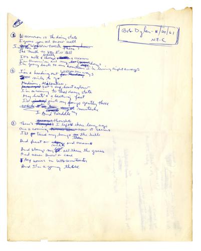Bob Dylan Lyrics Madison Com