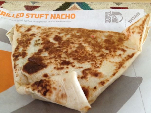 taco bell grilled stuft nacho