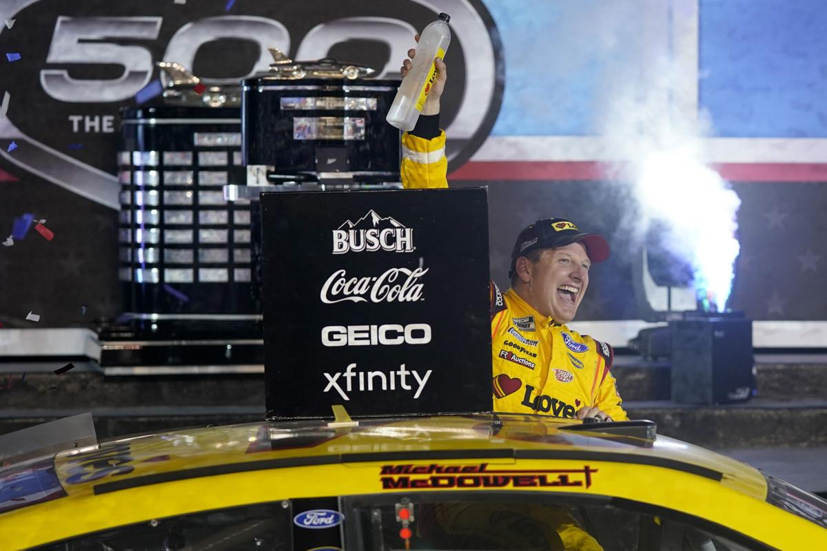 Michael Mcdowell Beats 100 1 Odds For Upset Daytona 500 Victory Auto Racing Madison Com