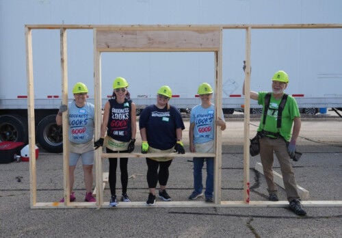 A parking lot full of possibility: American Family Insurance builds with Habitat Dane