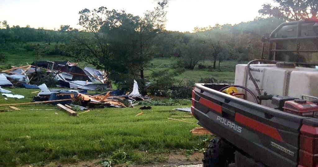 Suspected tornado misses Dodgeville, hits rural Iowa County Jun 18, 2026 Jun 18, 2026 Updated 5 mins ago