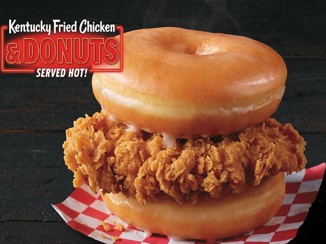Yeah I Ate That Kfc Fried Chicken Donuts Sandwich Movies Madison Com