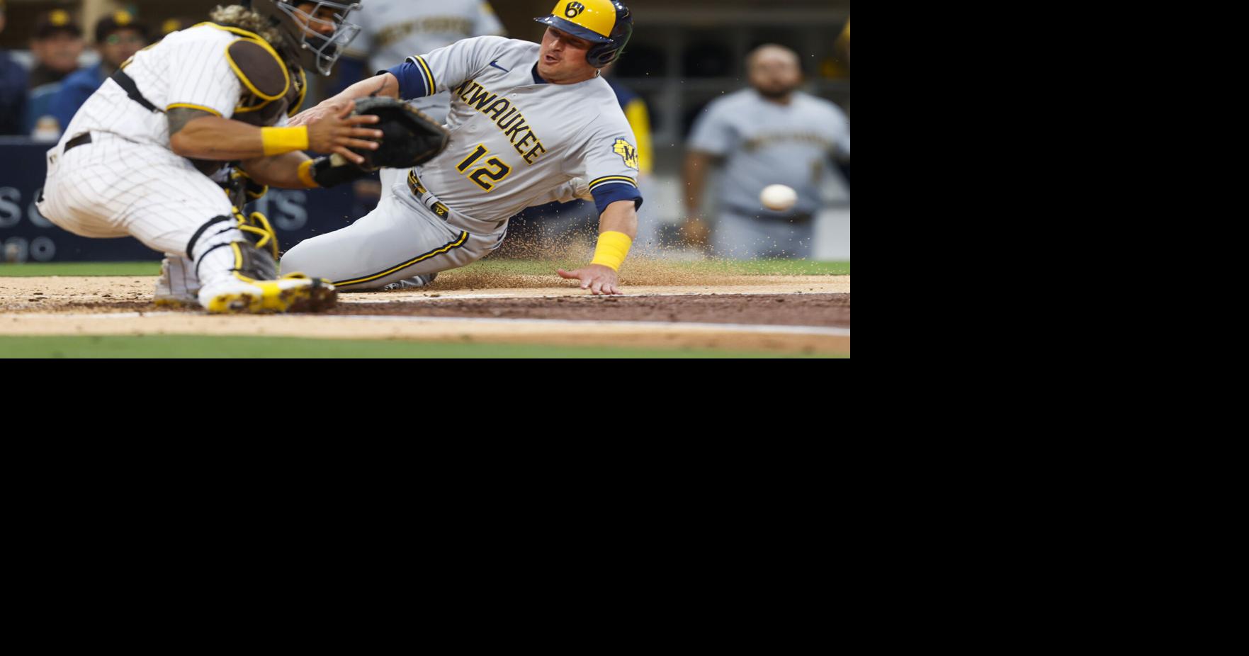 Burnes outlasts Snell as Taylor, Brewers beat Padres 4-1