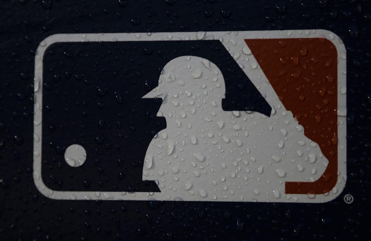 Major League Baseball logo, AP generic file photo