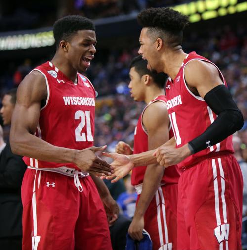 Tom Oates March Gladness In Full Swing For Wisconsin Men S