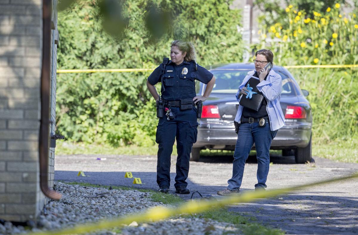 Photos Investigators work at scene of Madison's 9th homicide of 2017