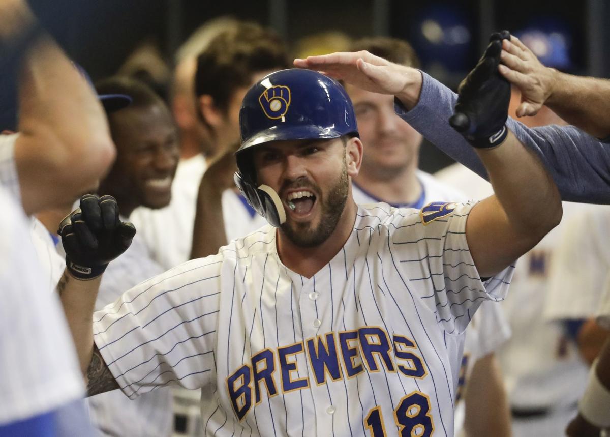 Mike Moustakas' return has Brewers' teammates excited