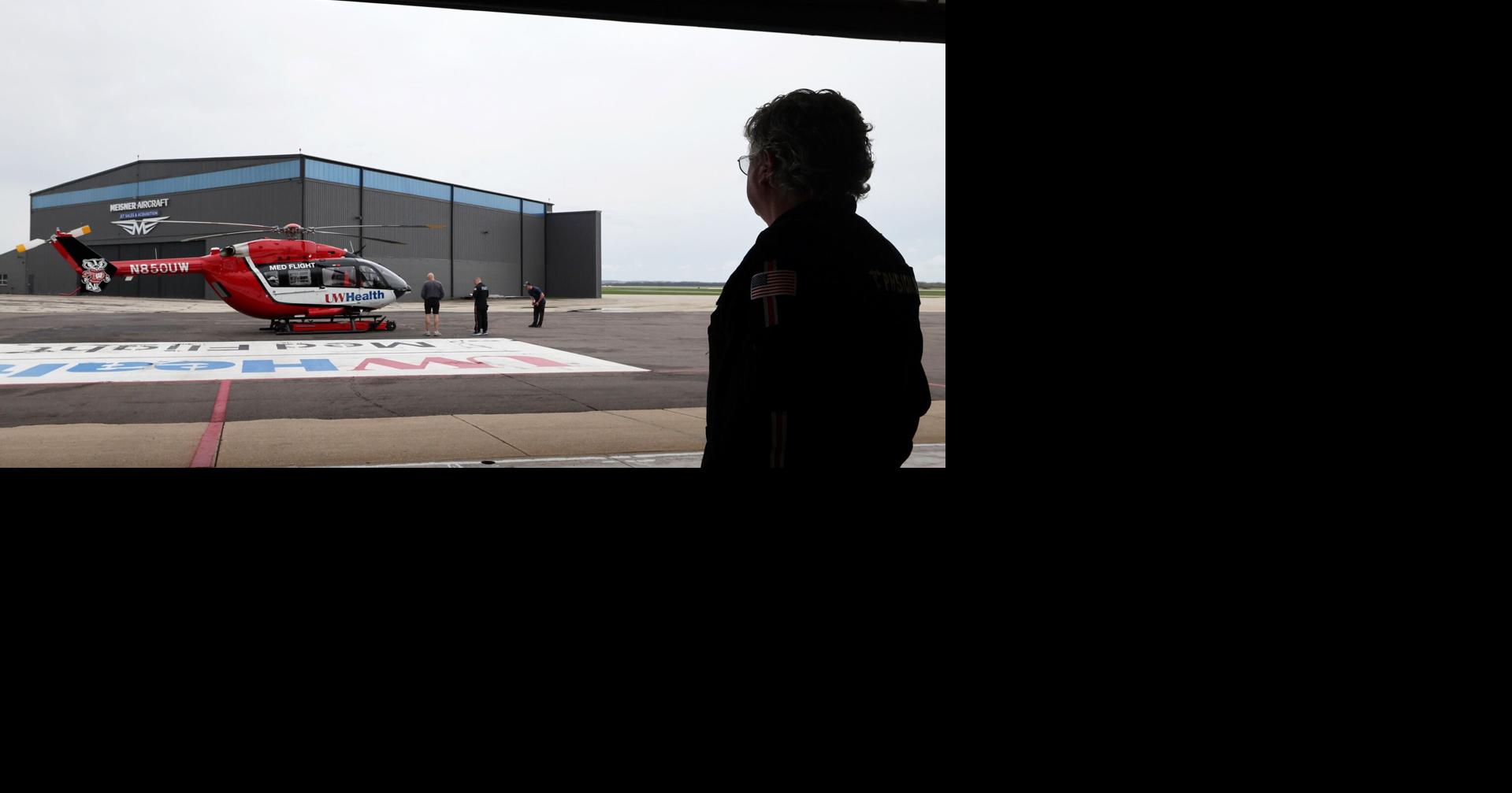 A look inside a UW Health MedFlight helicopter
