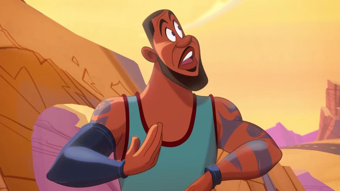 LeBron James morphs into Looney Tunes character in 'Space Jam: A New