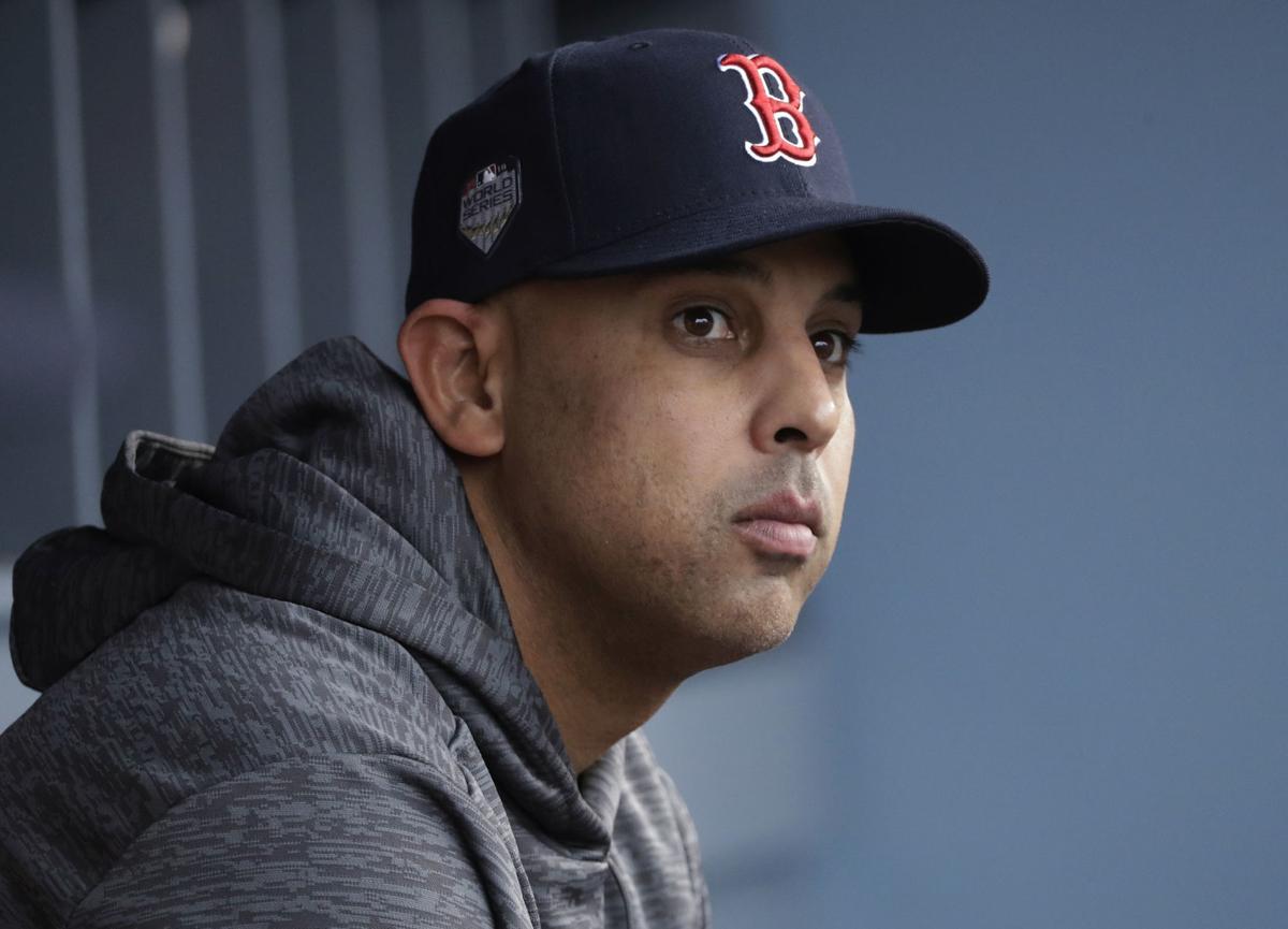 Red Sox Cora Fired Baseball