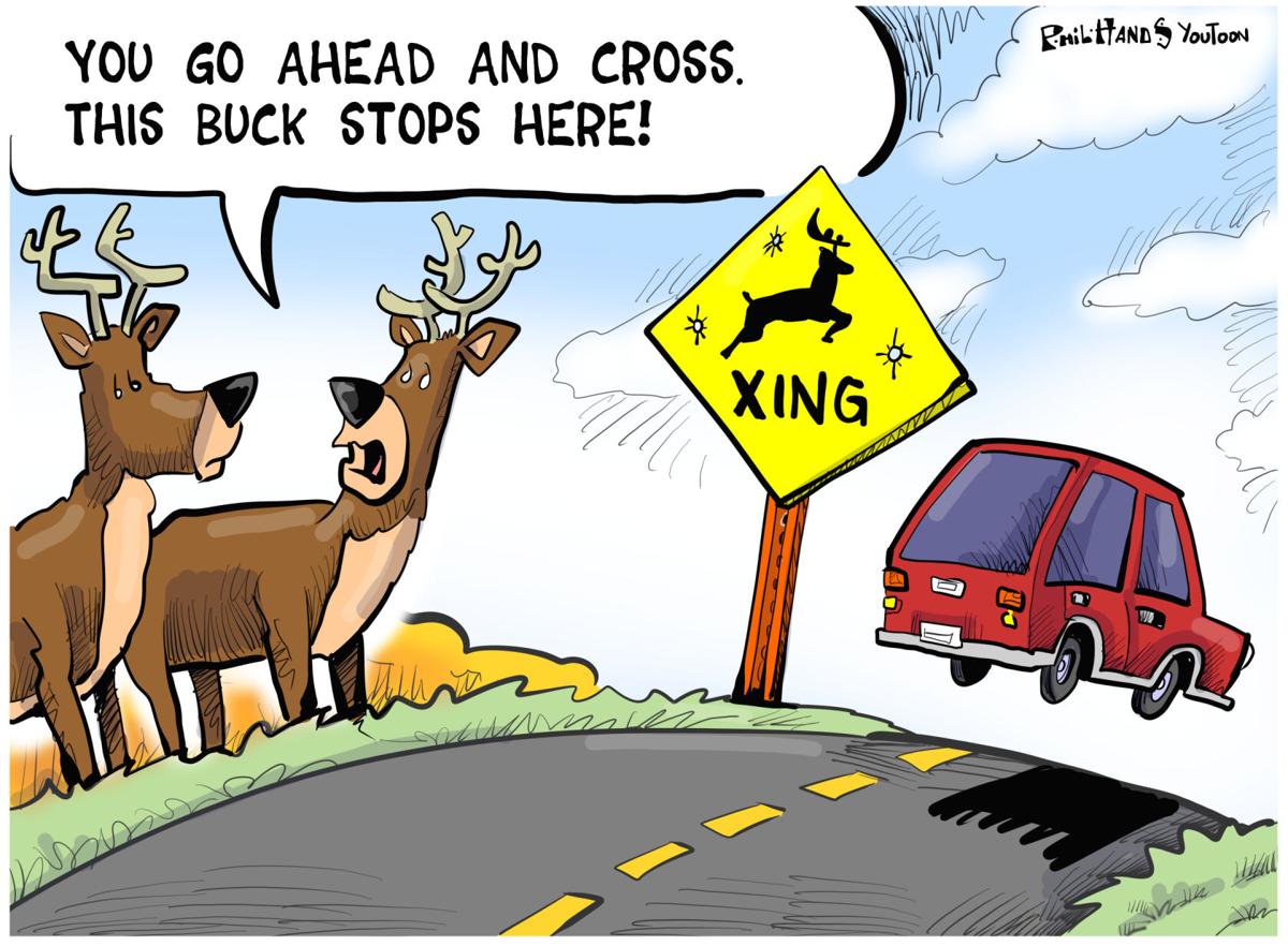 Buck stops here in this week #39 s winning You Toon caption