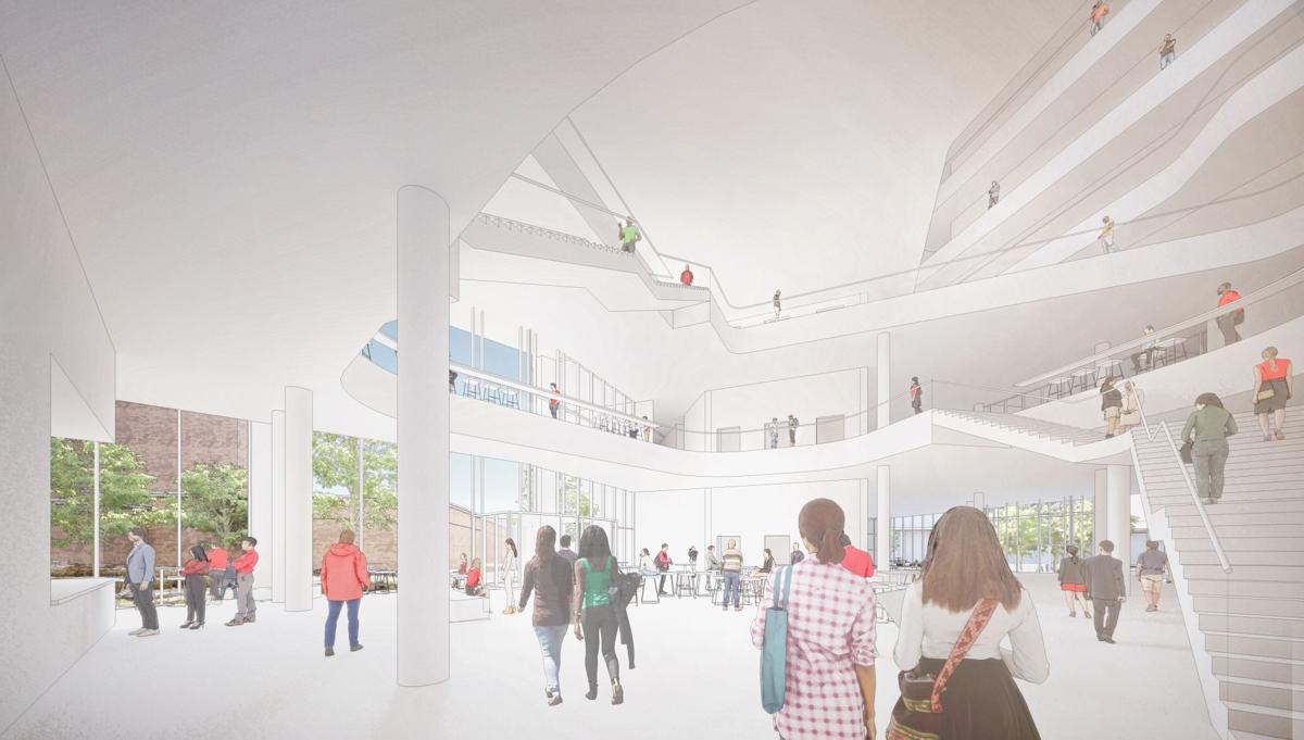 CDIS Building Interior Rendering