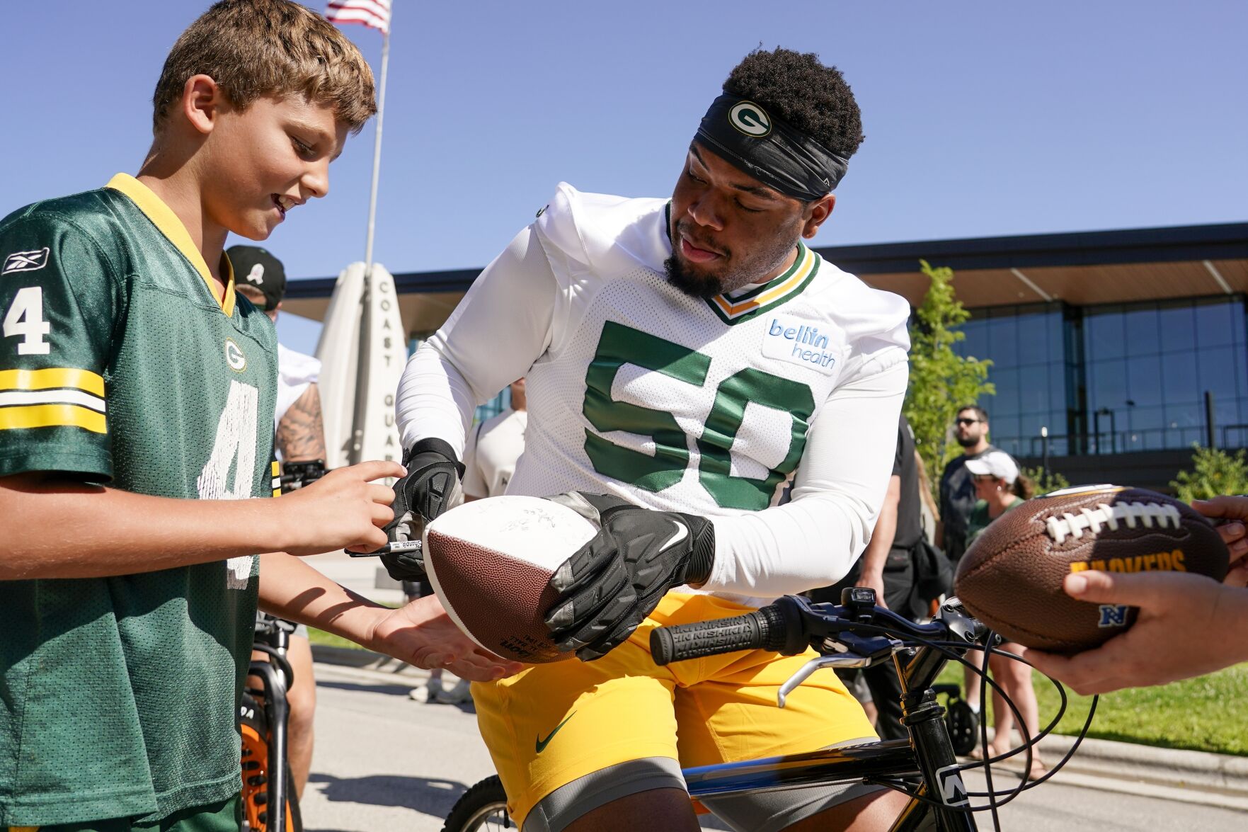 Green bay packers bike 2025 jersey