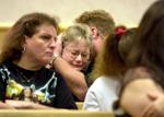 Mother comforted during hearing