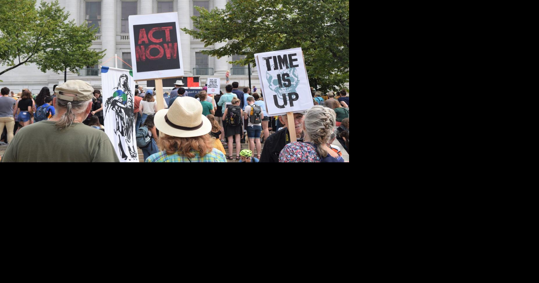 Retirees, grandparents, 'gray hairs' join Madison climate strike at Capitol