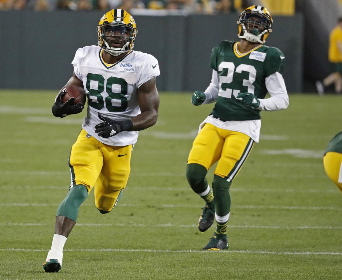 Packers Ty Montgomery S Leg Injury Creates Opportunity For Jamaal Williams Pro Football Madison Com