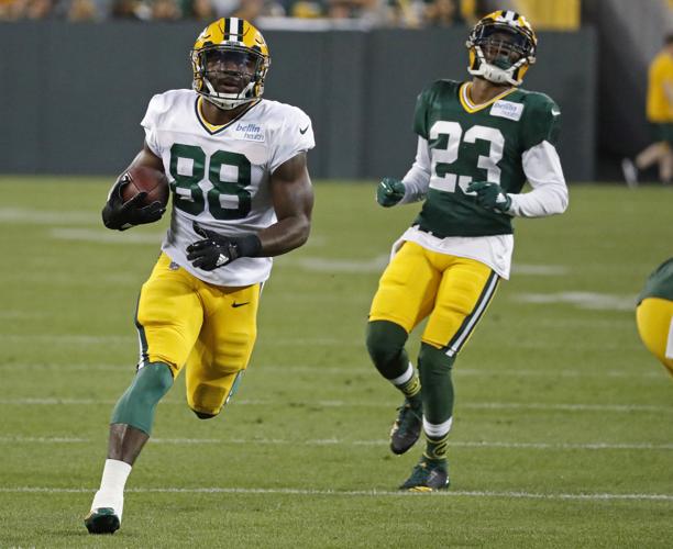 Packers RB Ty Montgomery returns to practice after missing week