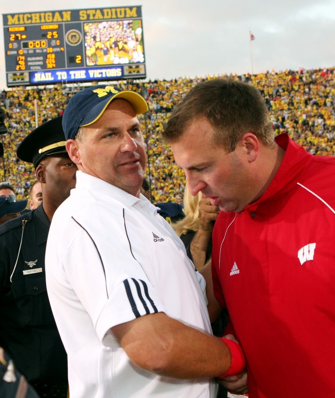 Rich Rodriguez, Bret Bielema