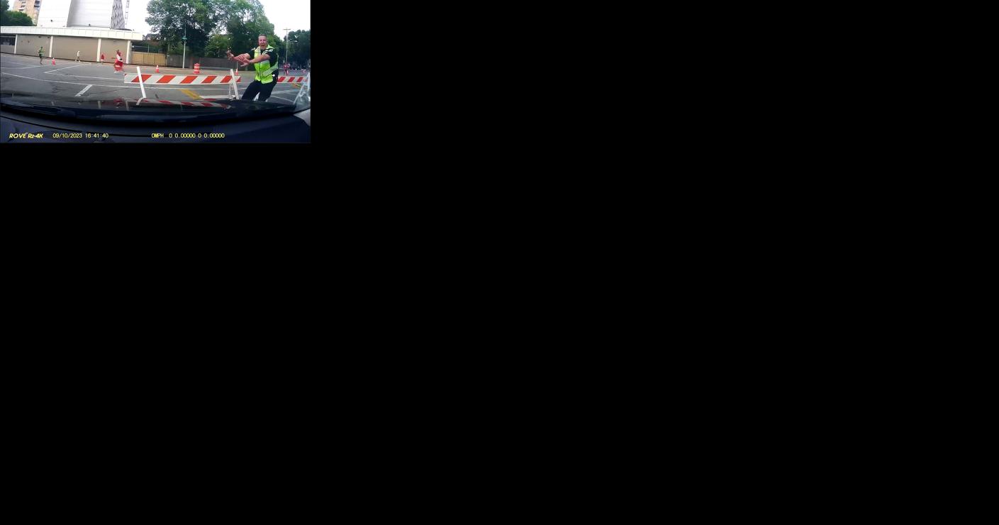 Wisconsin Ironman footage shows driver ignoring barricades - Vimarsana News