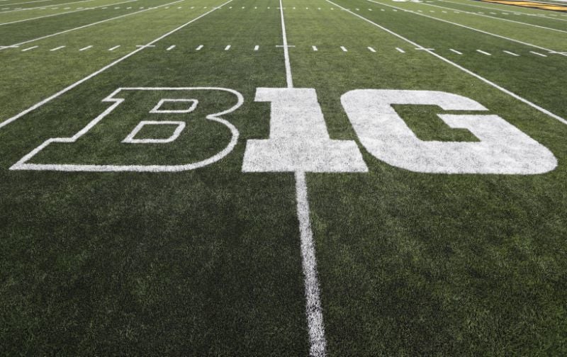 Big Ten football field logo
