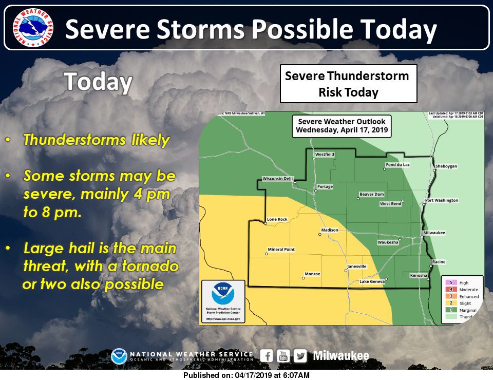 Tornadoes Possible As Thunderstorms Roll Through Southern