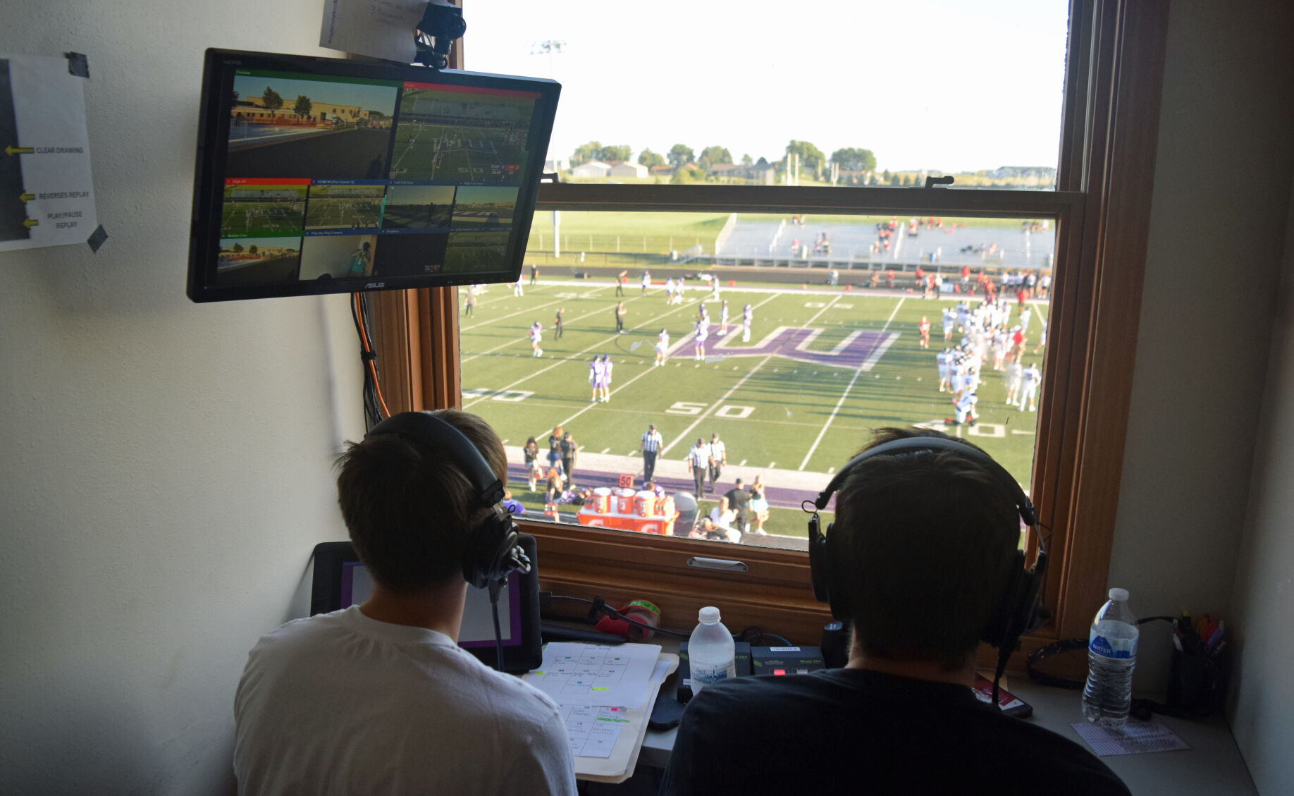 Warrior Media students broadcast Waunakee high school sports