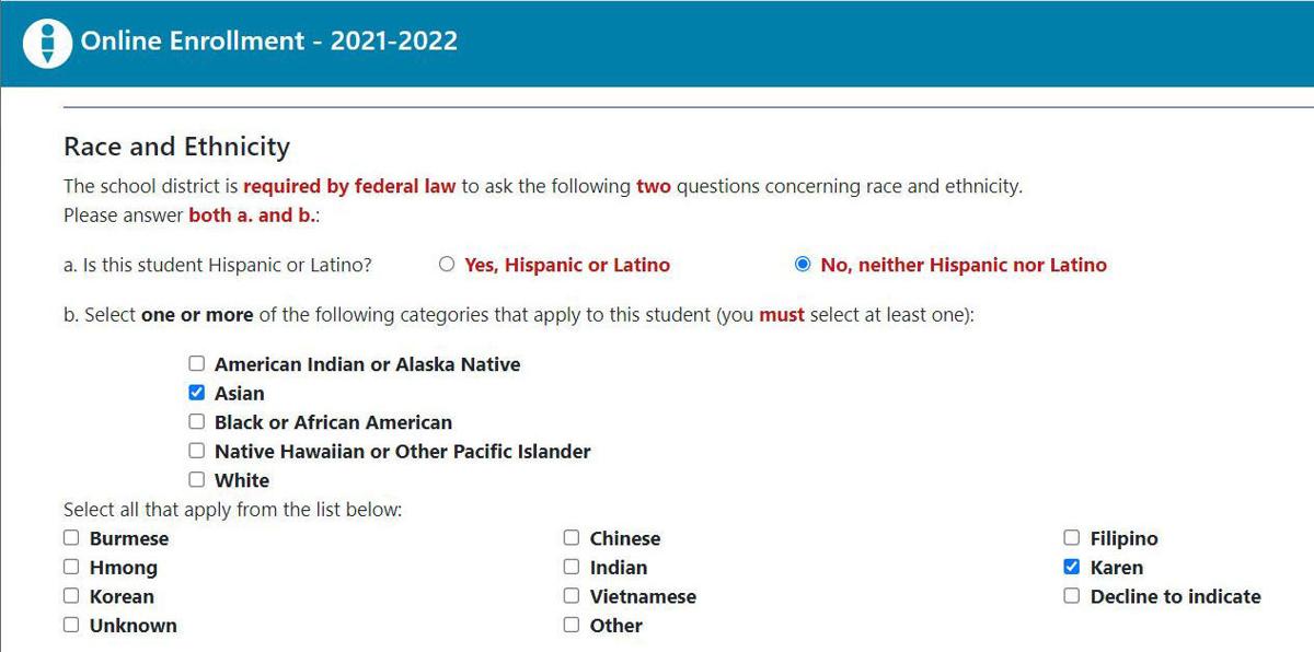 Karen screen shot Madison School District