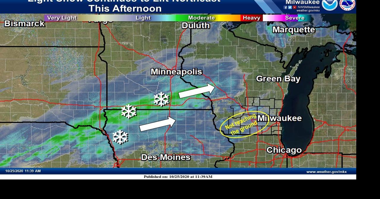 Light snow, but not much accumulation expected for southern Wisconsin ...