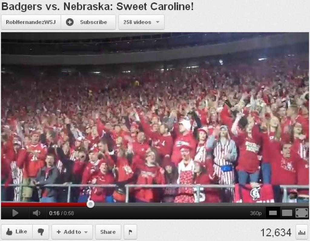 Uw Football Sweet Caroline Clip From Camp Randall Included In Kennedy Center Honors Tribute To Neil Diamond Madison And Wisconsin Sports Madison Com Sonny gustafsson, linda karlsson lyrics powered by www.musixmatch.com. uw football sweet caroline clip from