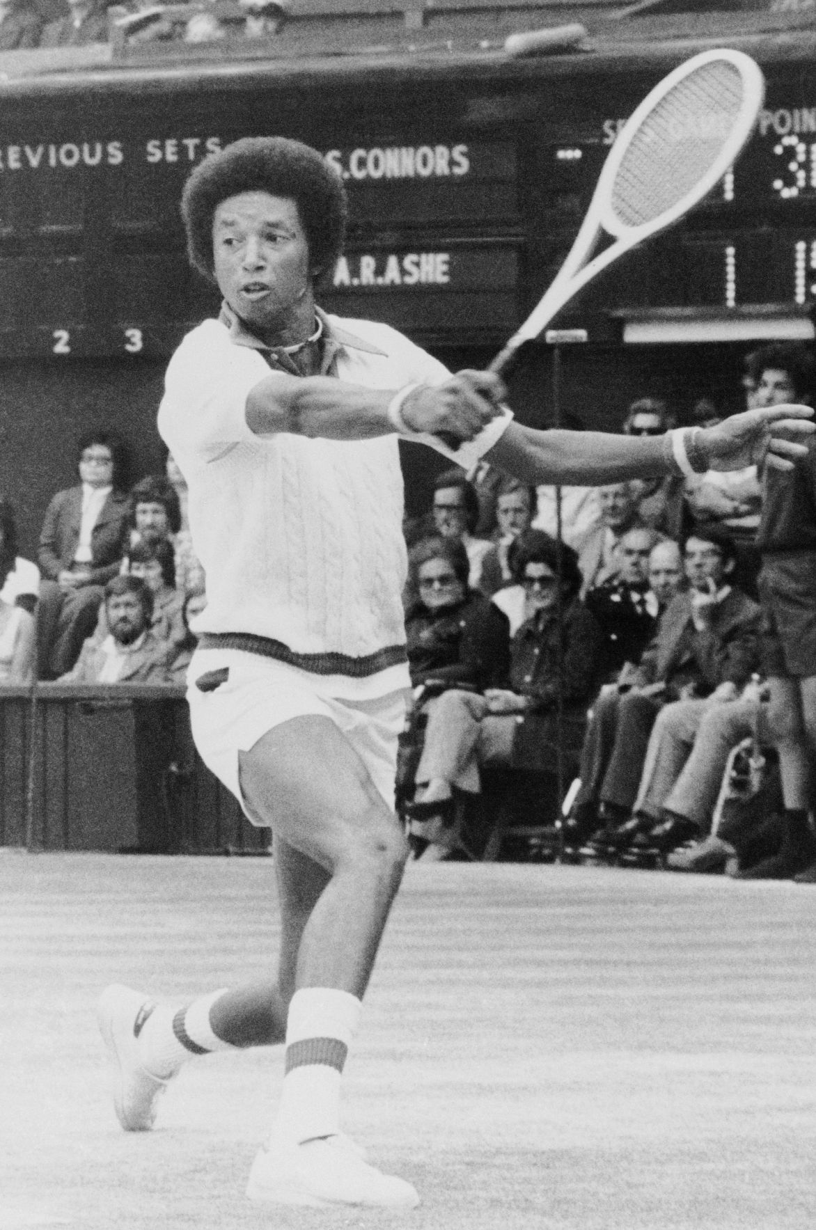 Photos: Anniversary Arthur Ashe wins Wimbledon | Madison Archives ...