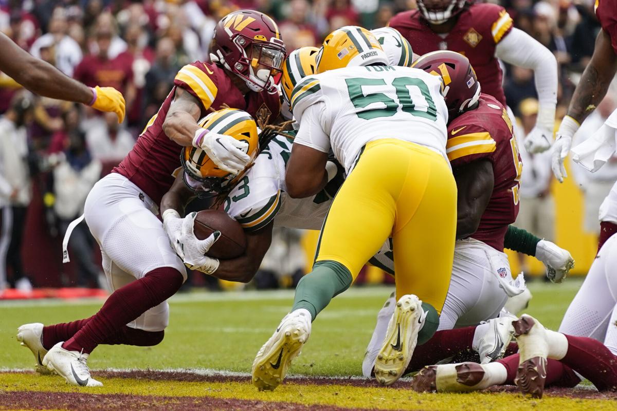 Packers' skid hits 3 as offense sputters in 23-21 loss to Commanders