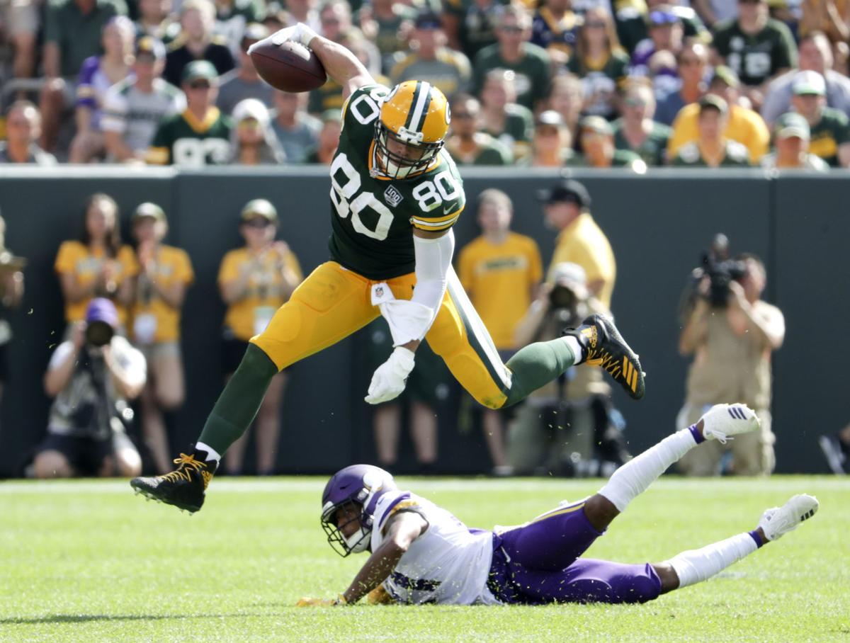 Letting His Play Do The Talking Packers Tight End Jimmy Graham Aims To Continue Increasing Productivity Pro Football Madison Com
