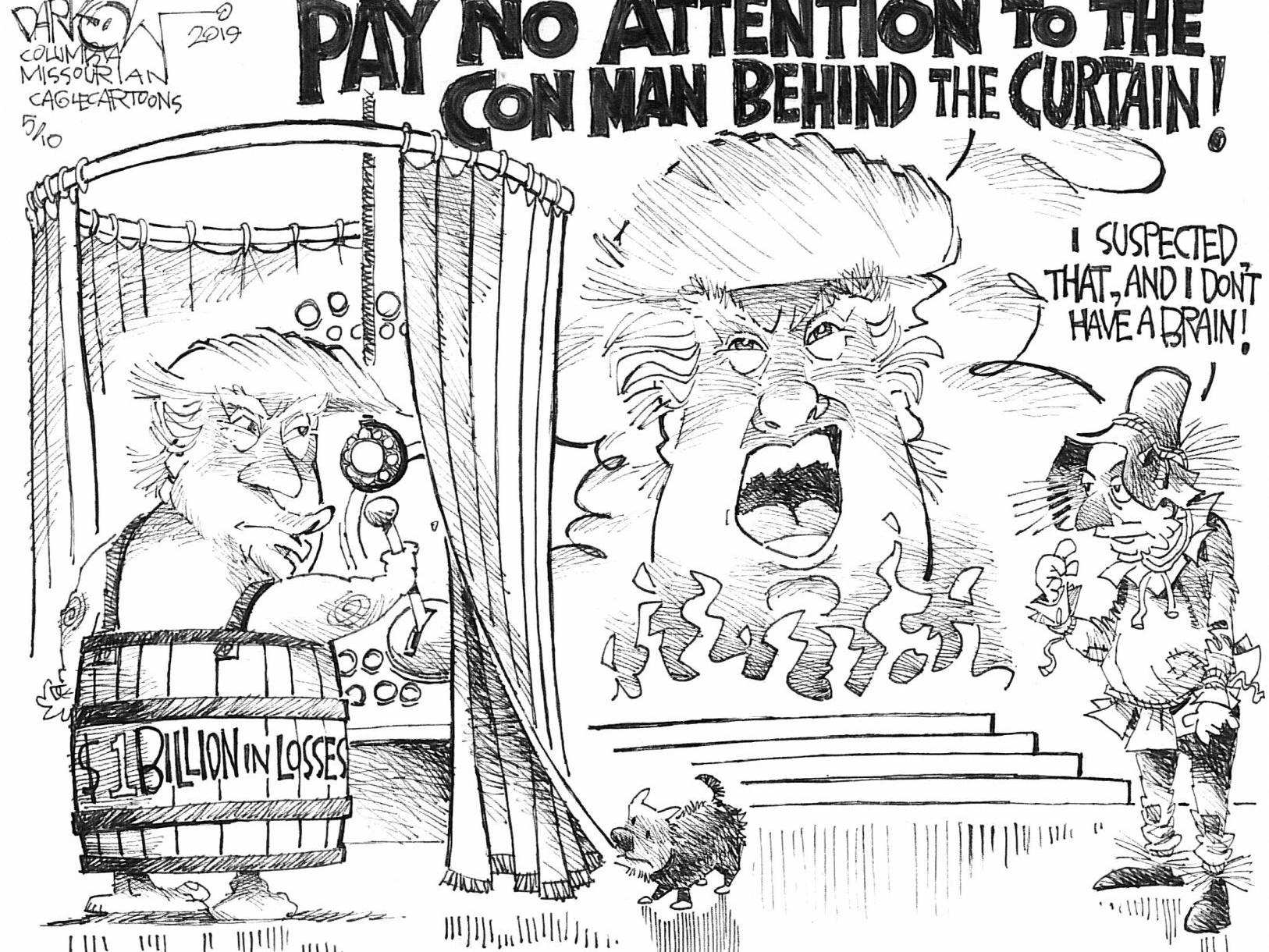 Dont Pay Attention To The Trump Behind The Curtain Dont Pay Attention To The Trump Behind The Curtain