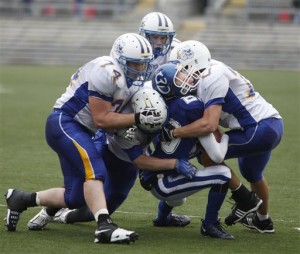 Prep football Burlington Catholic Central repeats as Division 7 champ