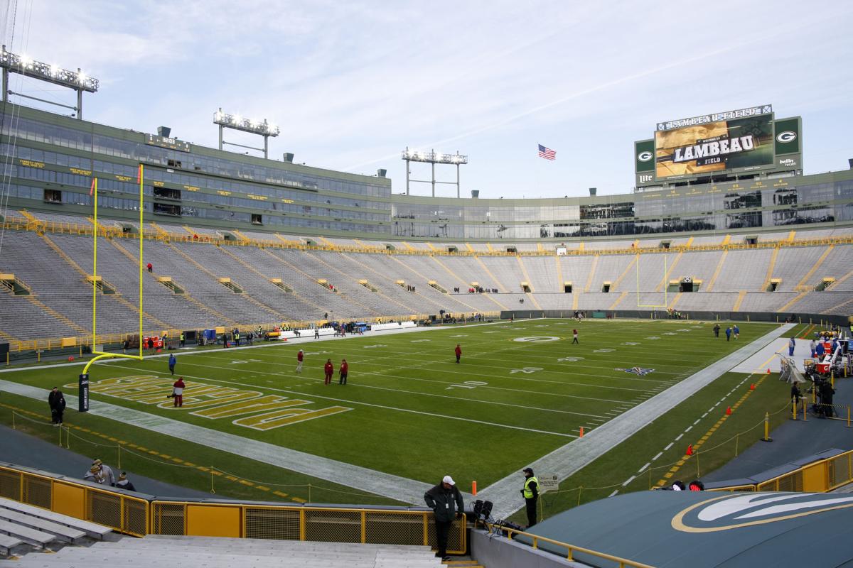 soccer game at lambeau field