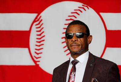 Hall of Famer Rickey Henderson attends the Baseball Hall of Fame induction ceremony at Clark Sports Center on Sept. 8, 2021, in Cooperstown, New York.
