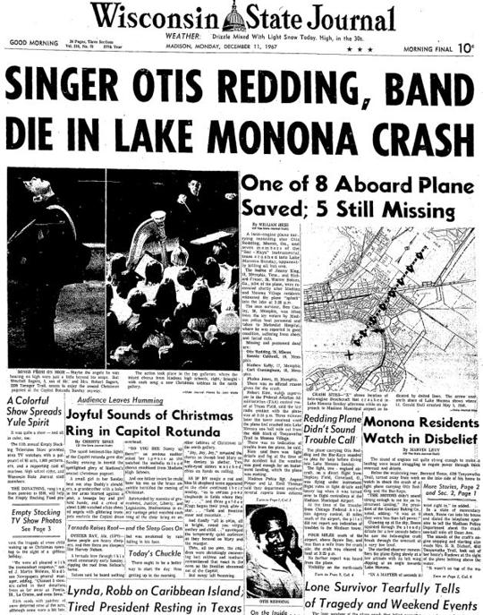 Photos from History: Redding plane crashes in Lake Monona