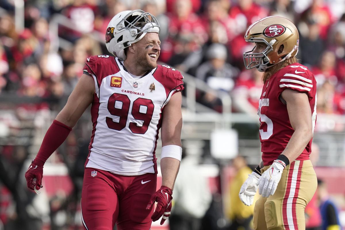 J.J. Watt Brought to Tears by Tribute Video Before Final NFL Game