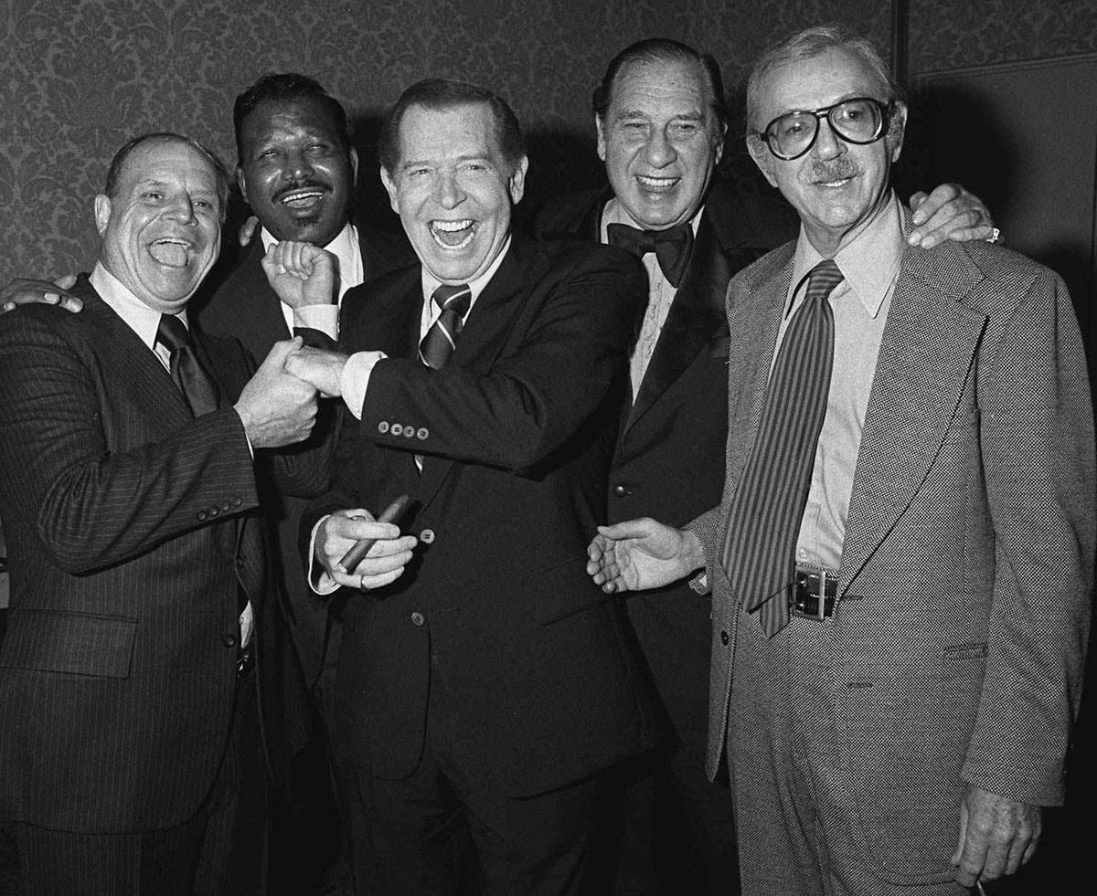 1978: Don Rickles, Sugar Ray, Milton Berle, Henny Youngman and Jack  Albertson | | madison.com