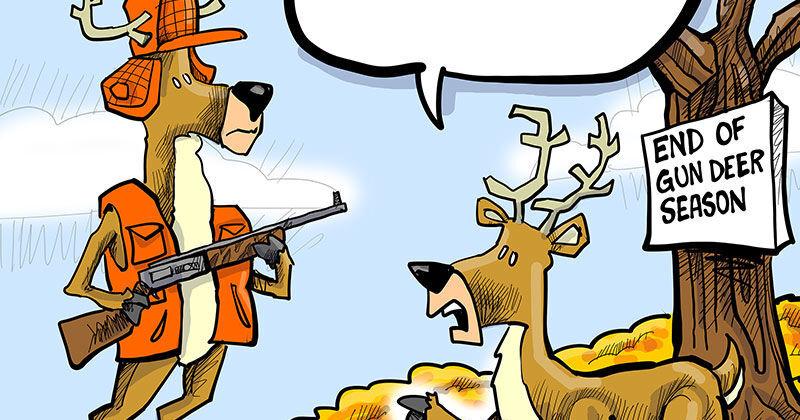 Deer season ends in this week's contest