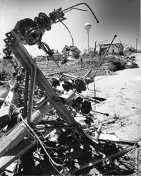 Barneveld power line, 1984