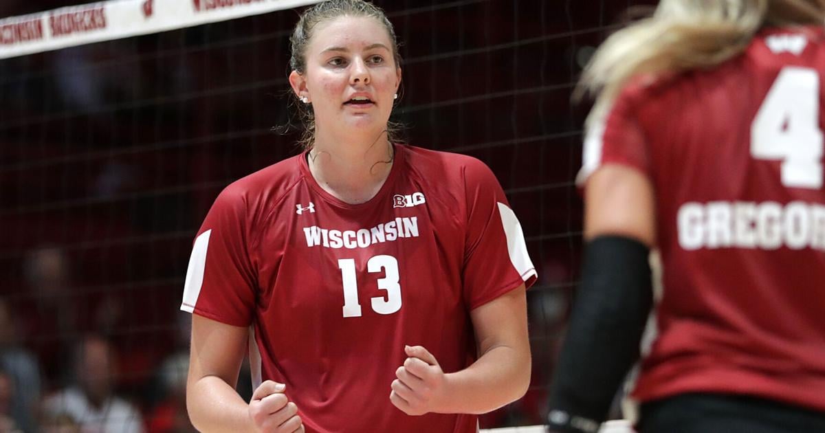 Madison Larson This Wisconsin volleyball transfer could be 'one of the best players in ...