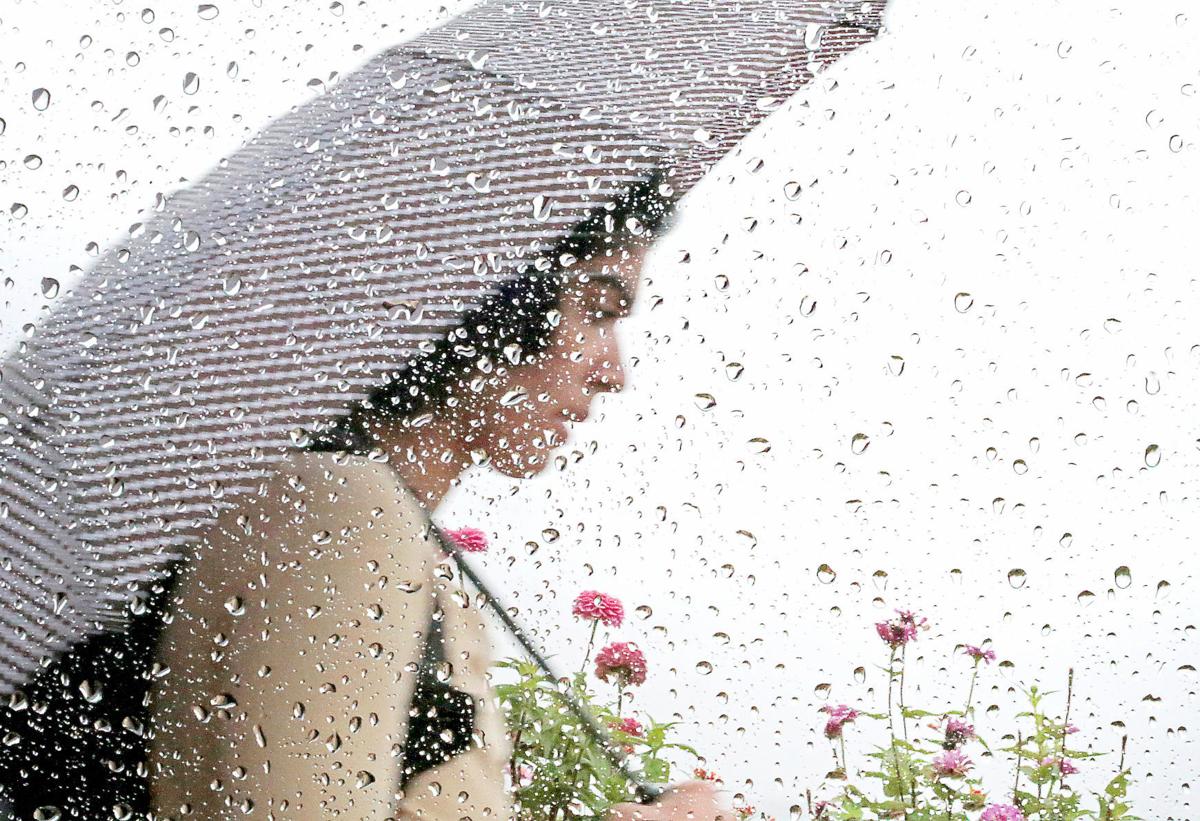 Near-record precipitation