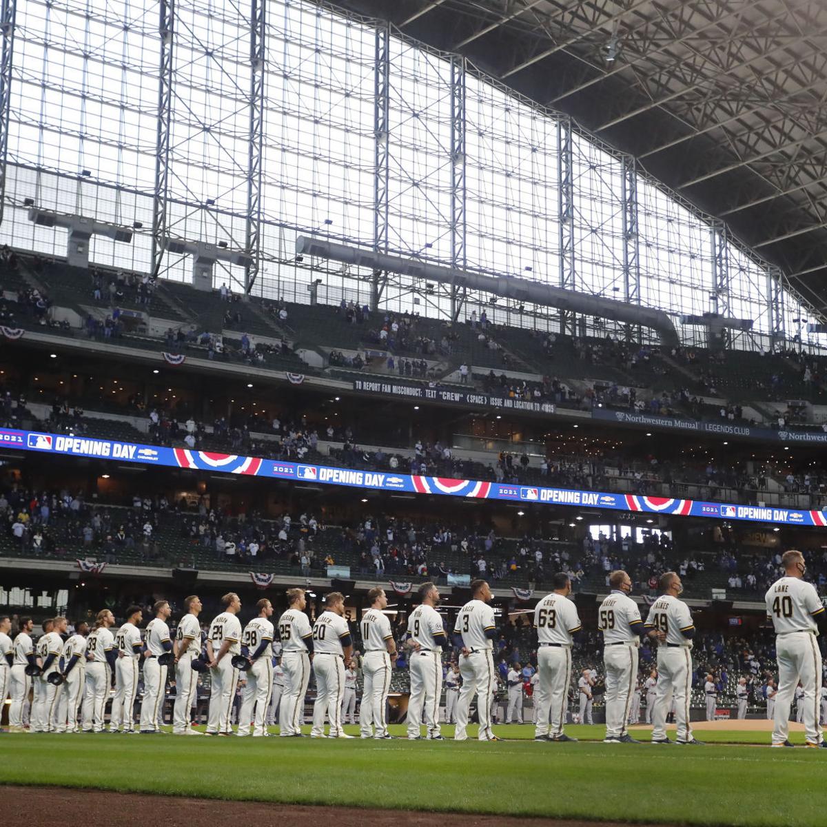 Stirring Comeback Lifts Brewers Past Twins In Season Opener Major League Baseball Madison Com When Is Brewers Opening Day 2022