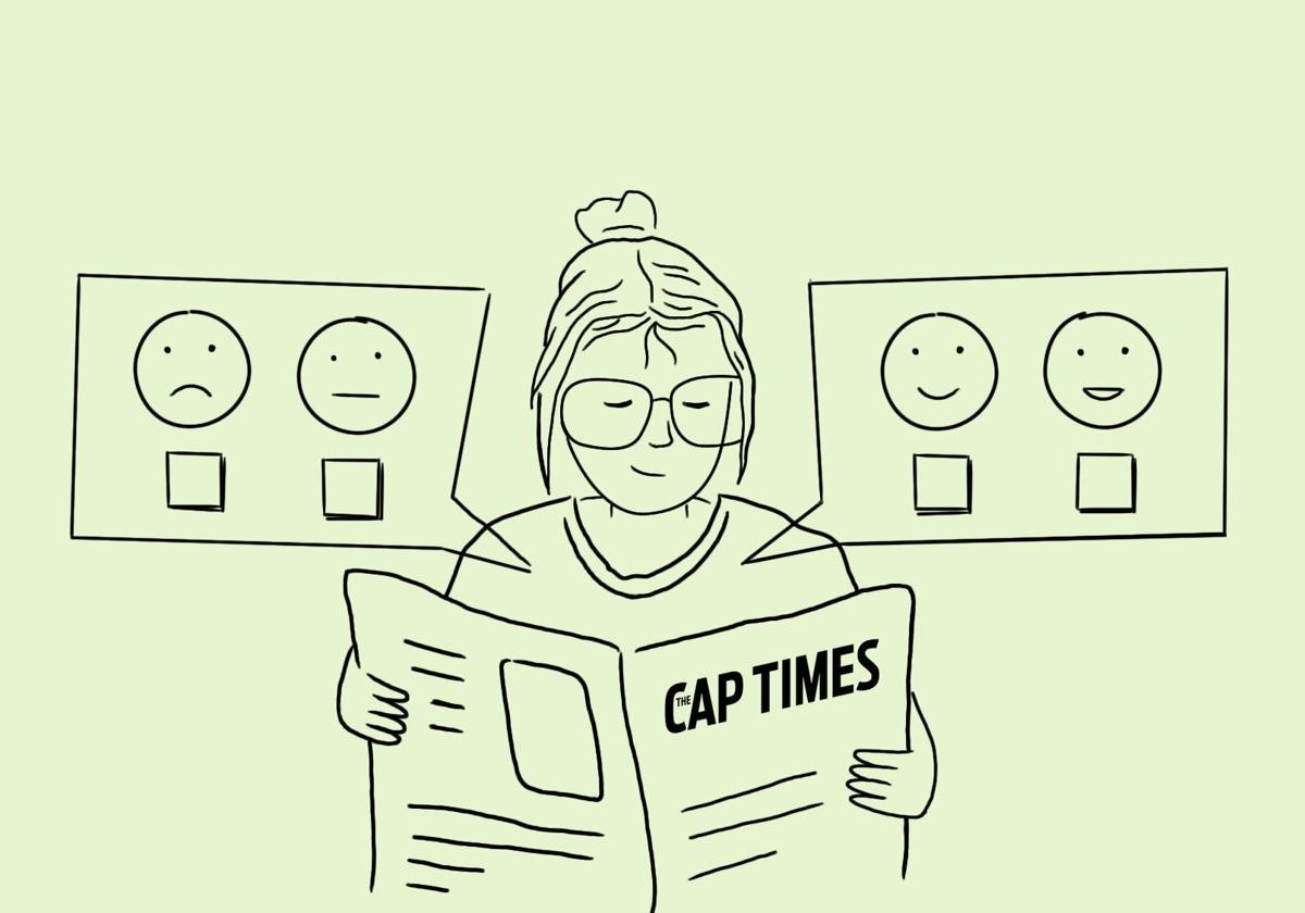 Cap Times reader survey illustration