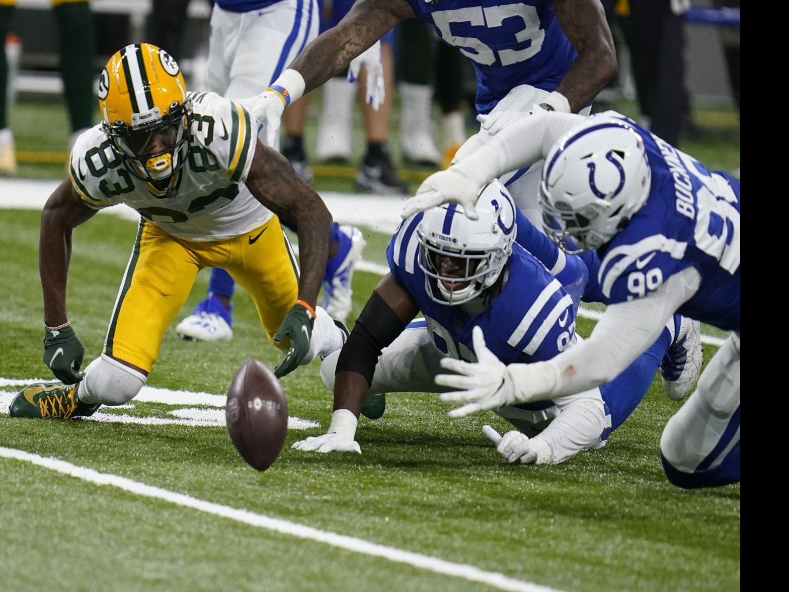 Green Bay Packers Fumble Away Opportunity To Prove Themselves Falling To Indianapolis Colts In Ot Pro Football Madison Com