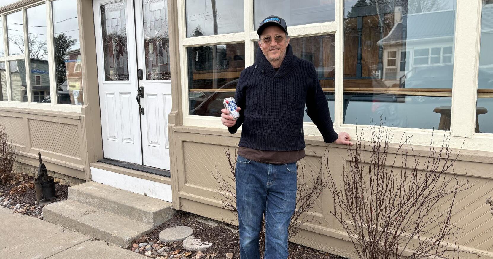 Christopher Berge opening Blue Mounds coffee shop - Vimarsana News